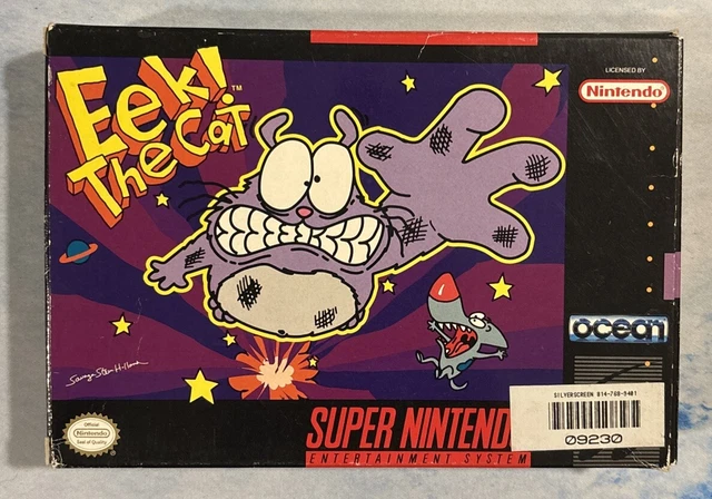 EEK THE CAT Super Nintendo SNES Box Manual Game Authentic Tested Uncommon 124.63 PicClick UK