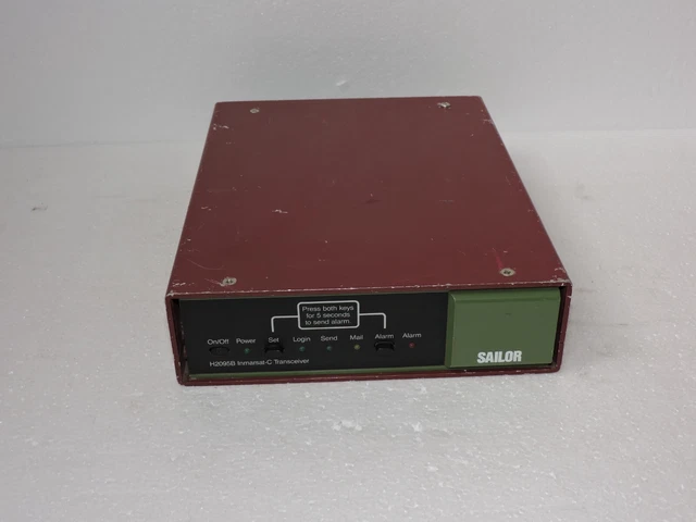 Sailor H2095B Inmarsat - C Ricetrasmittente Unità 12-32 Vdc