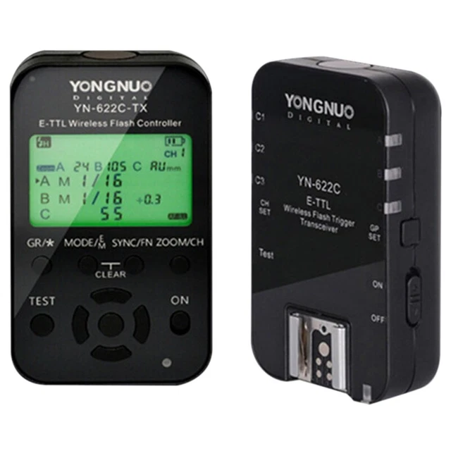 Transmisor YN622C-TX YN622C II receptor 2.4G TTL HSS inalámbrico Blitza D1R6