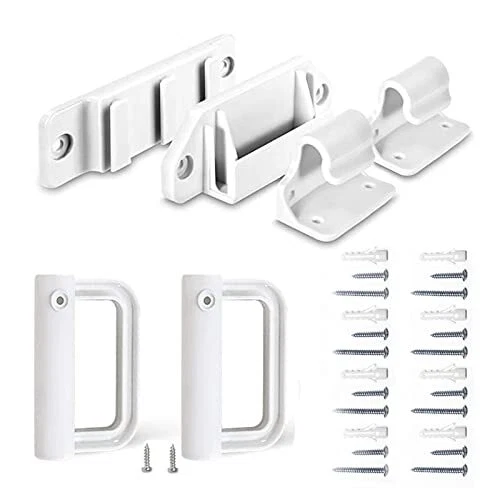 Retractable Baby Gate Replacement Parts Kit (White) Retractable Pet Gate