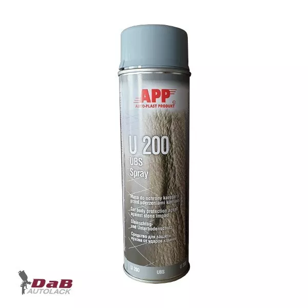 APP U200 Steinschlag- und Unterbodenschutz Spray 500 ml - DAB