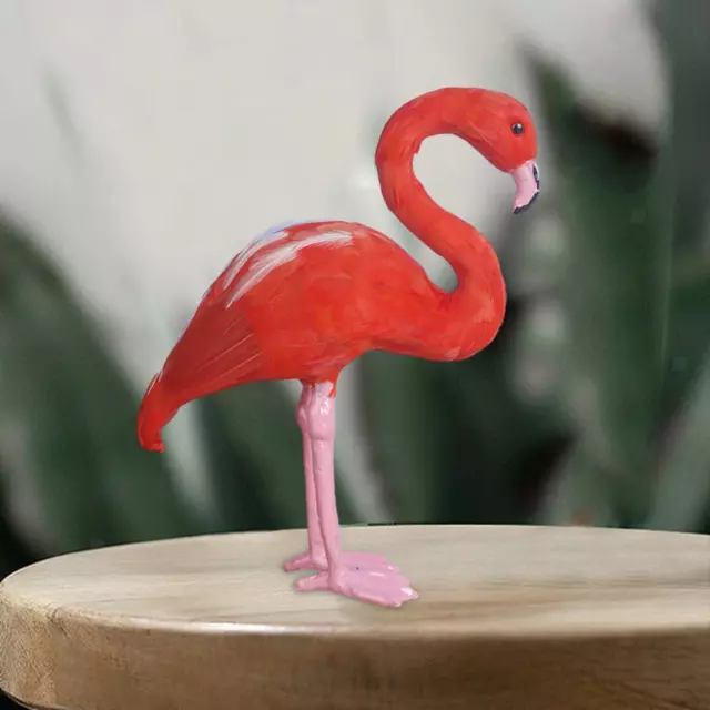 Flamingo-Statue, Tierfigur, Kunsthandwerk, Ornament, Kunstwerk, , Vogelskulptur