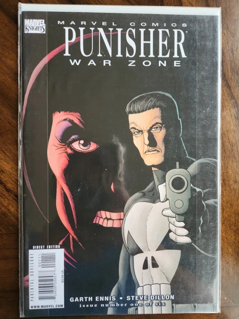 Marvel Knight Punisher War Zone Complete Run 1-6 NM-