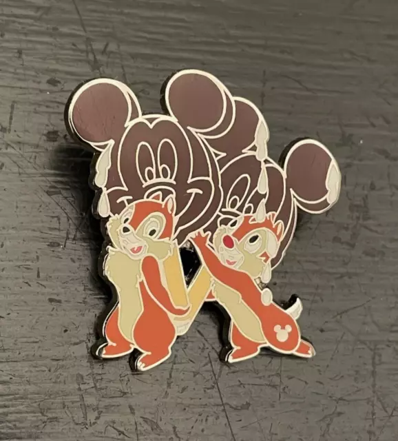 Disney Chip & Dale Food Ice Cream Chocolate Bars Hidden Mickey Pin #37456