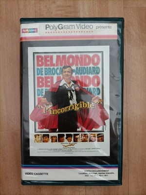Les Films De Jean Paul Belmondo CASSETTE VHS L'INCORRIGIBLE / Jean Paul Belmondo EUR 7,00 - PicClick FR