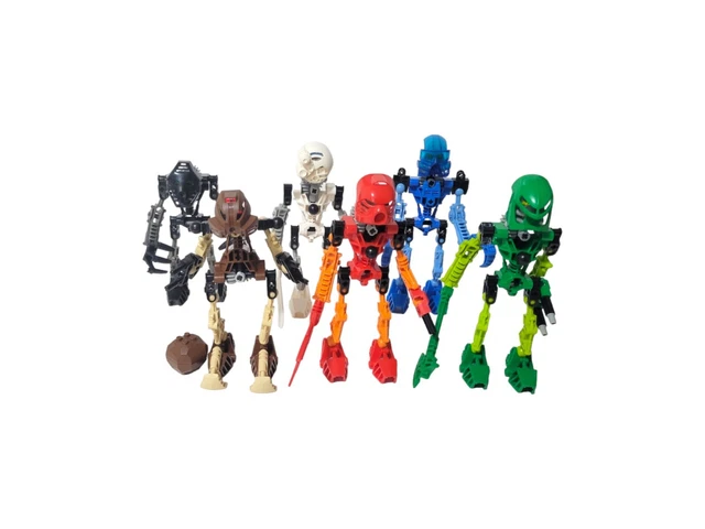 LEGO BIONICLE LOT Original Toa Mata Set of Complete (8531-8536