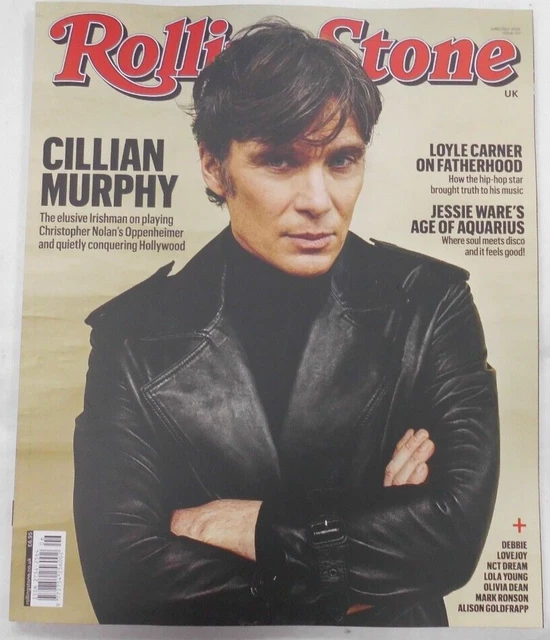 ROLLING STONE UK magazine June/July 2023 Cillian Murphy playing