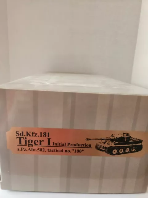 Dragon Armor 1/35 Sd.Kfz.181 Tiger I Initial Prod Tank German sPzAbt 502 #100