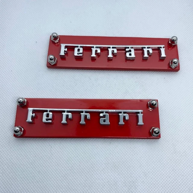 Floor Mat Emblem for Ferrari California F430 458 488 348 308 F355 FF 360 Modena