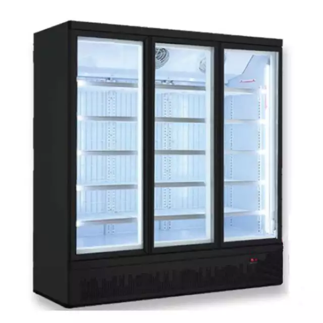 Triple Door Supermarket Fridge - LG-1500BGBM GRS-LG-1500BGBM