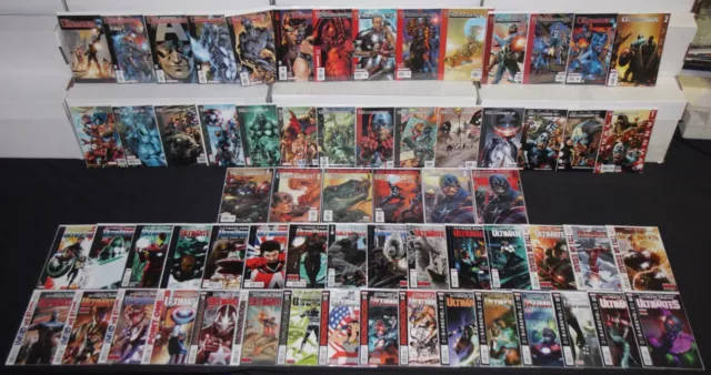 Modern Marvel The Ultimates 65pc High Grade Comic Lot Vol 1 2 3 Avengers