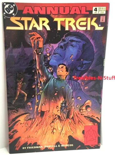 Star Trek Annual #4 1993 DC Comics TO WALK THE NIGHT Near Mint