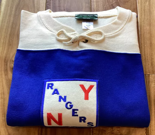 New York Rangers Stall & Dean Vintage NHL Heritage Sweater Jersey XL