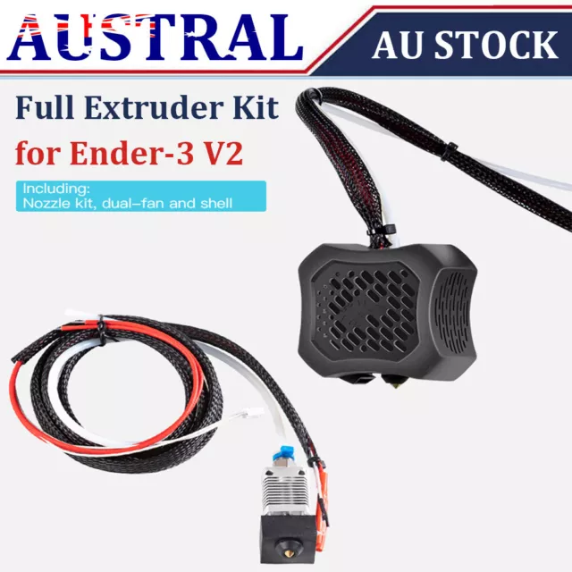 Creality Assembled Full Extruder Hotend Kit 0.4mm Nozzle Aluminum Heating Block