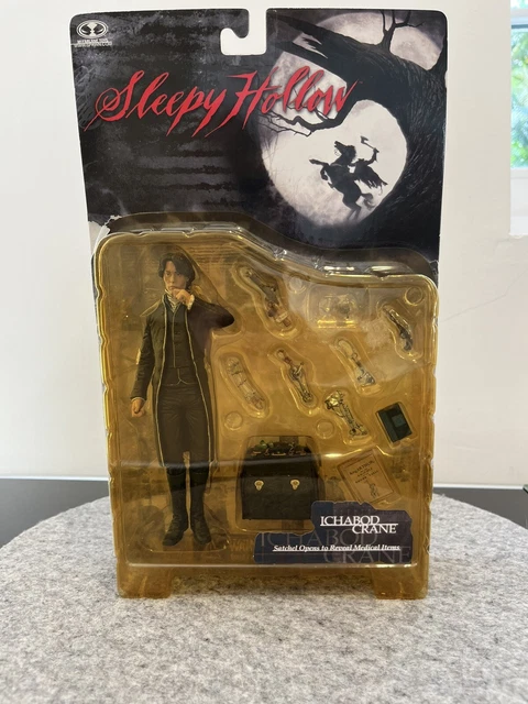 New 1999 6" Sleepy Hollow Ichabod Crane Johnny Depp Action Figure McFarlane Toys