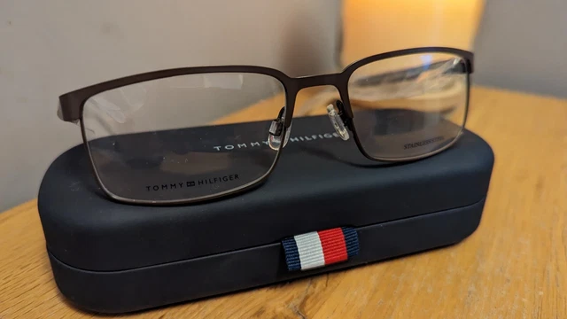 TOMMY HILFIGER TH 1718 S White Blue 56 16 145 men Sunglasses