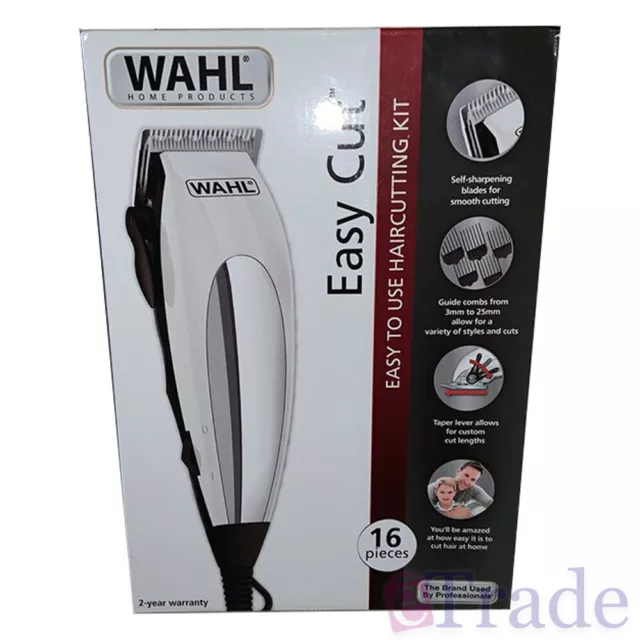 WAHL EASYCUT Home Haircutting | 16 Piece Easy Cut Clipper Kit