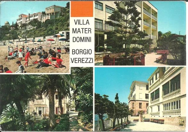 Borgio Verezzi (Savona) Villa Mater Domini, Vedute Villa, Giardino e Spiaggia