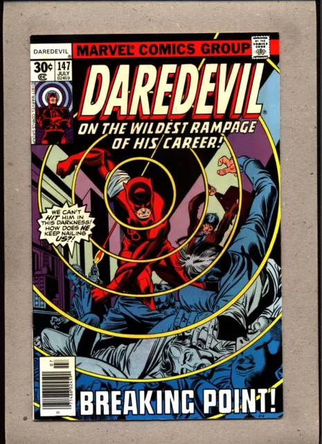 Daredevil #147_July 1977_Near Mint Minus_"Breaking Point"_Bronze Age Marvel!