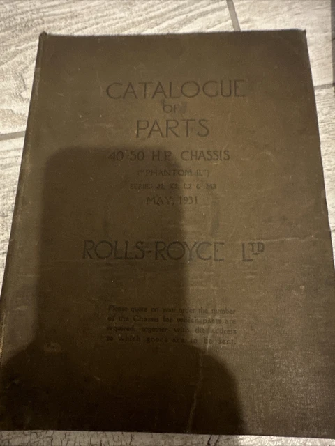 198089 RollsRoyceBentley Parts Book CD Copy  eAutomobilia the online  division of Wilkinsons Automobilia