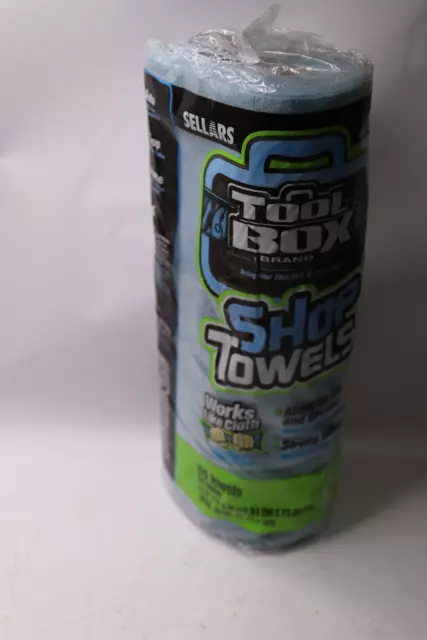 Sellars Shop Towels Blue 9.4" x 11" 5440030