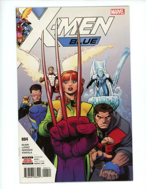 X-Men Blue #4 Comic Book 2017 VF/NM Sentinels Professor X Marvel Comics Book