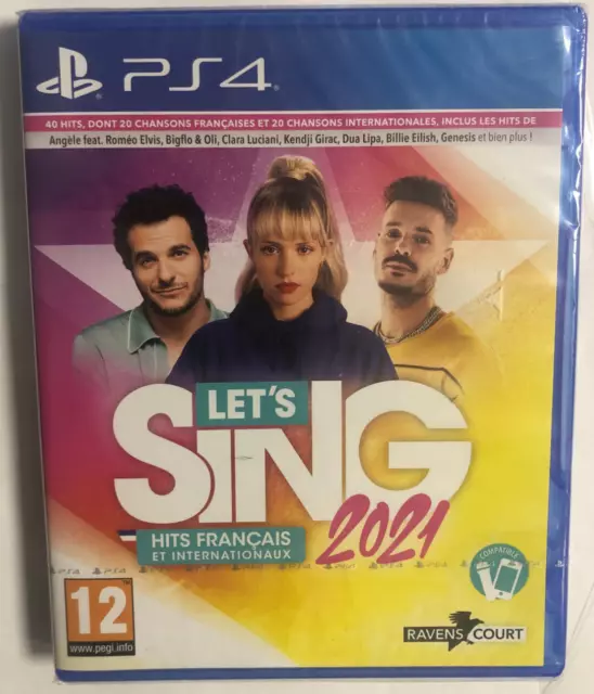 Let's Sing 2021 PS4 Neuf Sous Blister
