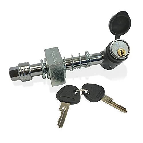 (SHP2040) Keyless Press-on Locking Silent Hitch Pin for 2in Hitches