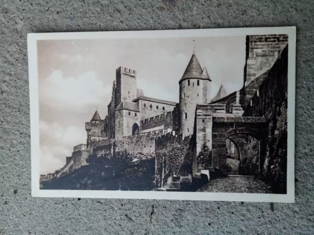 Cpa Cité De Carcassonne Les Avant Portes De L Aude