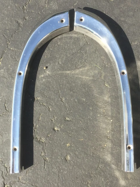 1960 1965 Ford Falcon Ranchero Rear Bed Corner Moulding Trim 1961 1962 1963 1964