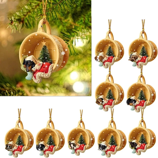 Acryl-Anhänger Anhänger Abschluss Dekoration Im Nest Neujahr Ornamente