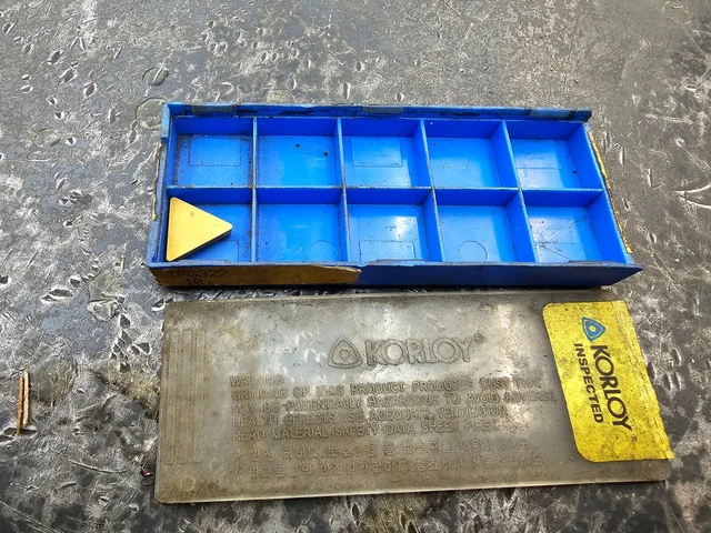 Qty 1 Korloy TPGN TPGN160308 2206067073 NC3030 grade carbide inserts