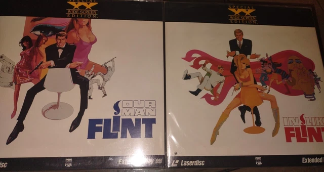 In Like Flint & Our Man Flint  LaserDisc