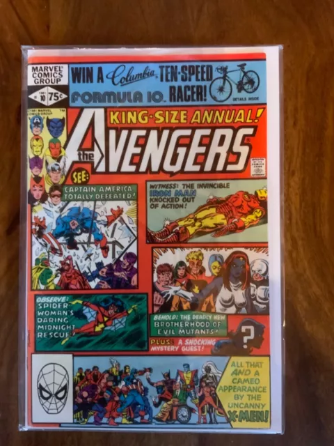 Avengers King Size Annual #10 (1981) - 1St App Rogue Madelyn Pryor