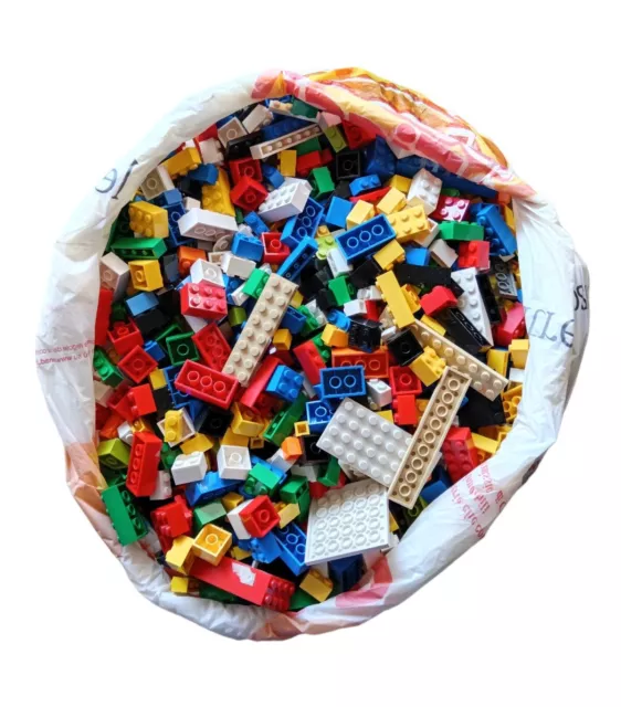 *HH* Grande Lotto 2kg Mattoncini Lego Misti Costruzioni Giocattoli Gioco Toy