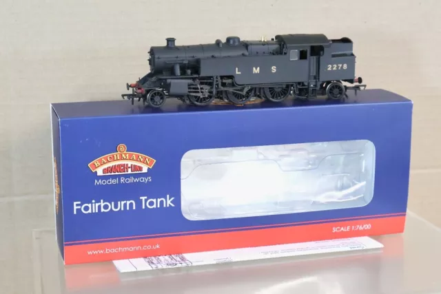 BACHMANN 32-880 WEATHERED LMS 2-6-4 FAIRBURN CLASS TANK LOCOMOTIVE 2278 9ol