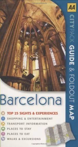 AA CityPack Barcelona (AA CityPack Guides) by AA Publishing Paperback Book The