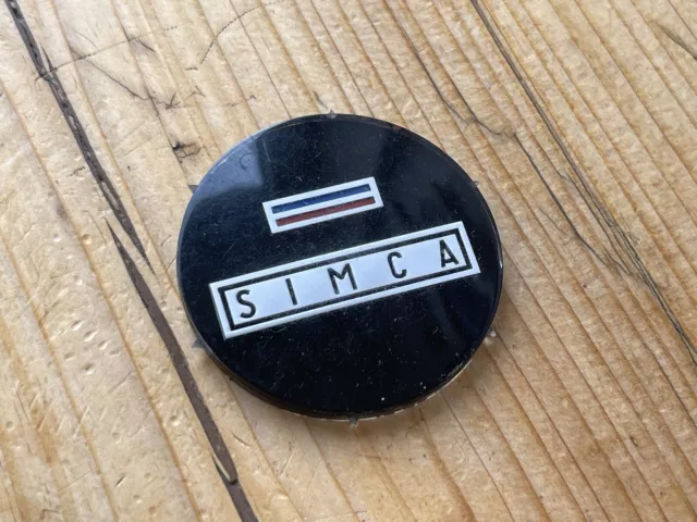 Quillery SIMCA emblème volant - Lenkrad-Emblem 1100 1301 1501 Spezial Oldtimer