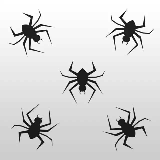 Spiders Halloween Vinyl Window Wall Art Sticker Decal Home Decor