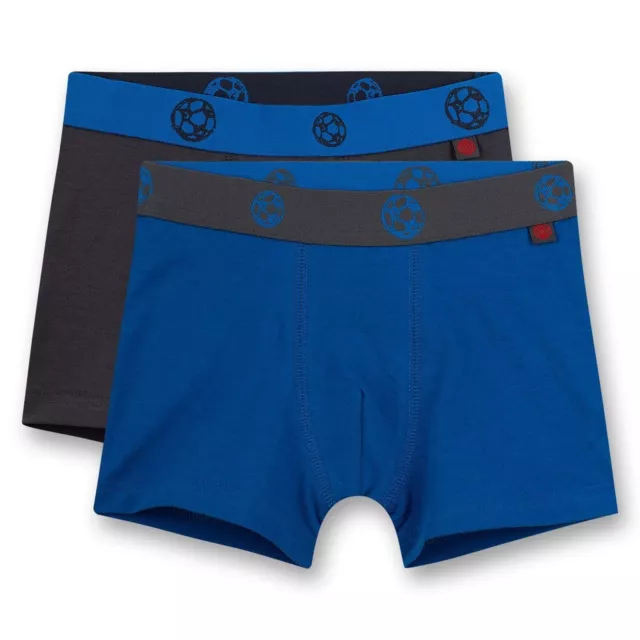 Sanetta Boys Shorts, 2er Pack - Pants, Briefs,Cotton Stretch,Soccer