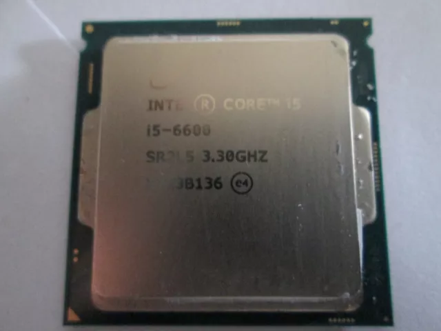 Intel Core i5-6600 - 3.30GHz Quad Core CPU Processor