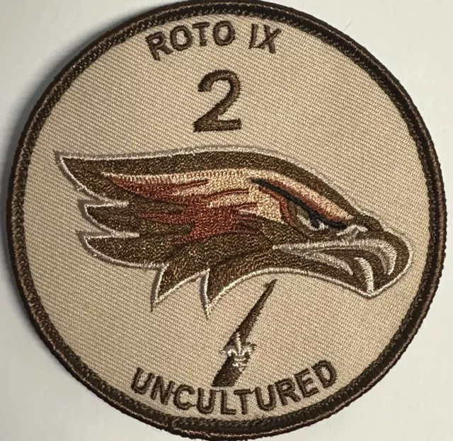 2 Squadron ROTO IX RAAF Air Force Embroidered Patch Australia