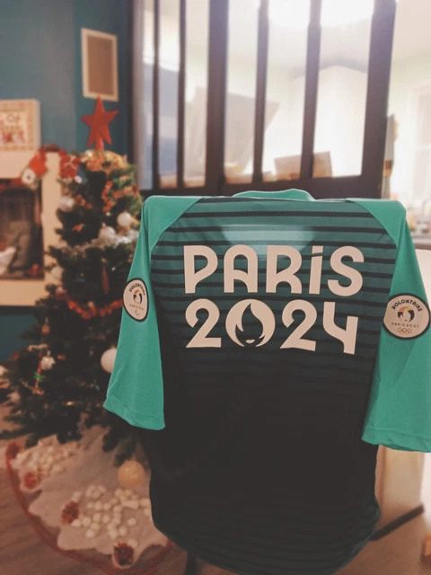 Tee-shirt officiel JO Paris 2024 Made in France coloris blanc