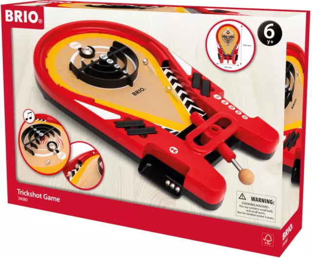 Ravensburger 63408000 BRIO Trickshot-Geschicklichkeitsspiel BRI Spiele