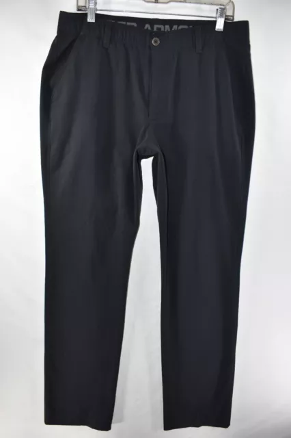 Pantalones de golf para hombre Under Armour UA Airvent talla 36 negros medidas. 34x34,5 *LEER*