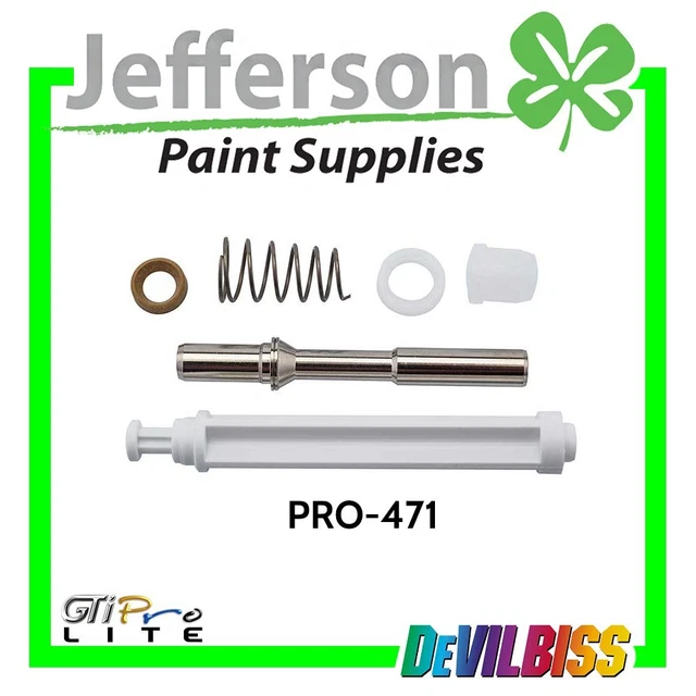 DEVILBISS GTi Pro Lite Air Flow Valve Service Kit PRO-471 - Foto 7