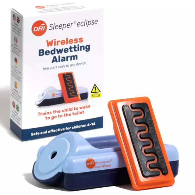 DRI Sleeper Eclipse Wireless Bedwetting Alarm - Helps Children's or Teenagers