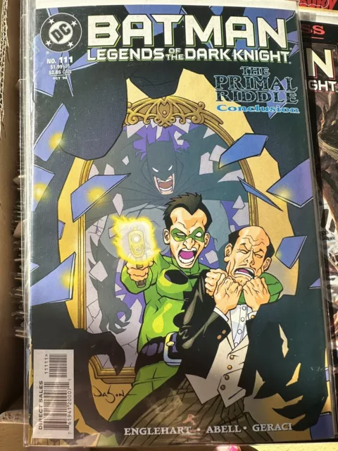 Batman: Legends Of The Dark Knight #111 (The Primal Riddle, Oct 1998) Nm