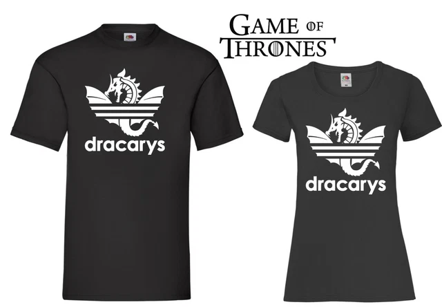 T-Shirt Dracarys Trono Di Spade Game Of Thrones Daeneris Targaryan Adidas