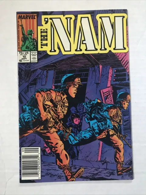 The 'Nam #10 - FN - Marvel Comic - Newsstand